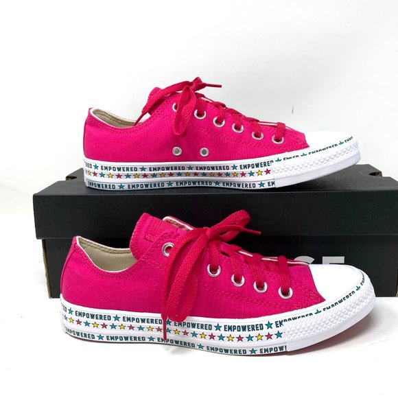 Converse Chuck Taylor AS Low Top Canvas Pink Women - Picture 8 of 9